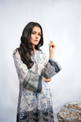 DC-0361 Black Embroidered Kurta